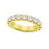 Shared Prong Round Diamond Eternity Wedding Band-Wedding Band-Ashley Schenkein Jewelry Design