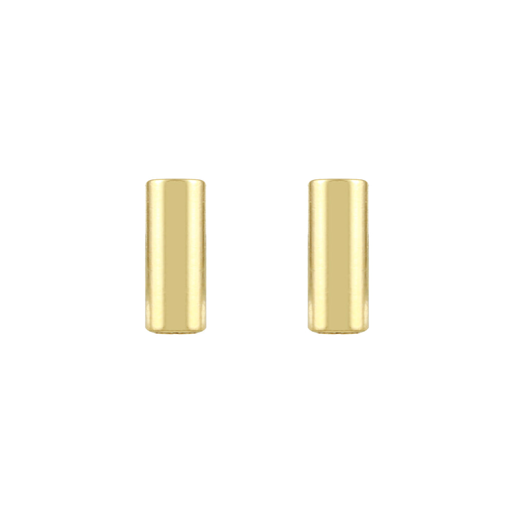 Mini Gold-Filled Bar Earrings-Earrings-Ashley Schenkein Jewelry Design