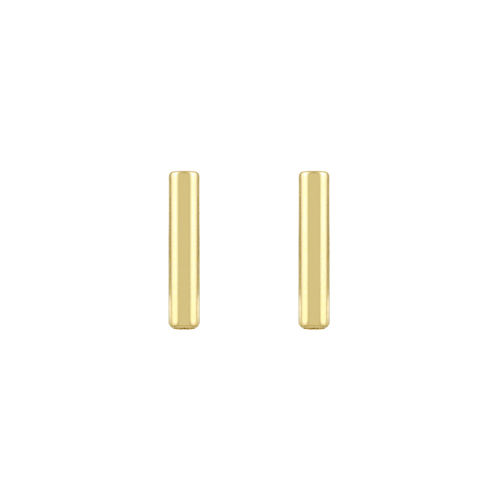 Medium Gold-Filled Bar Earrings-Earrings-Ashley Schenkein Jewelry Design