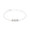 Diamond Pavé Personalized Disc Bracelet-Bracelets-Ashley Schenkein Jewelry Design