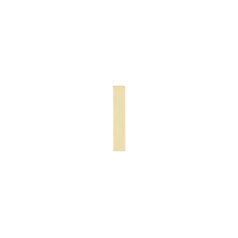 Solid Gold Bar Stud Single Earring, 14k-Earrings-Ashley Schenkein Jewelry Design