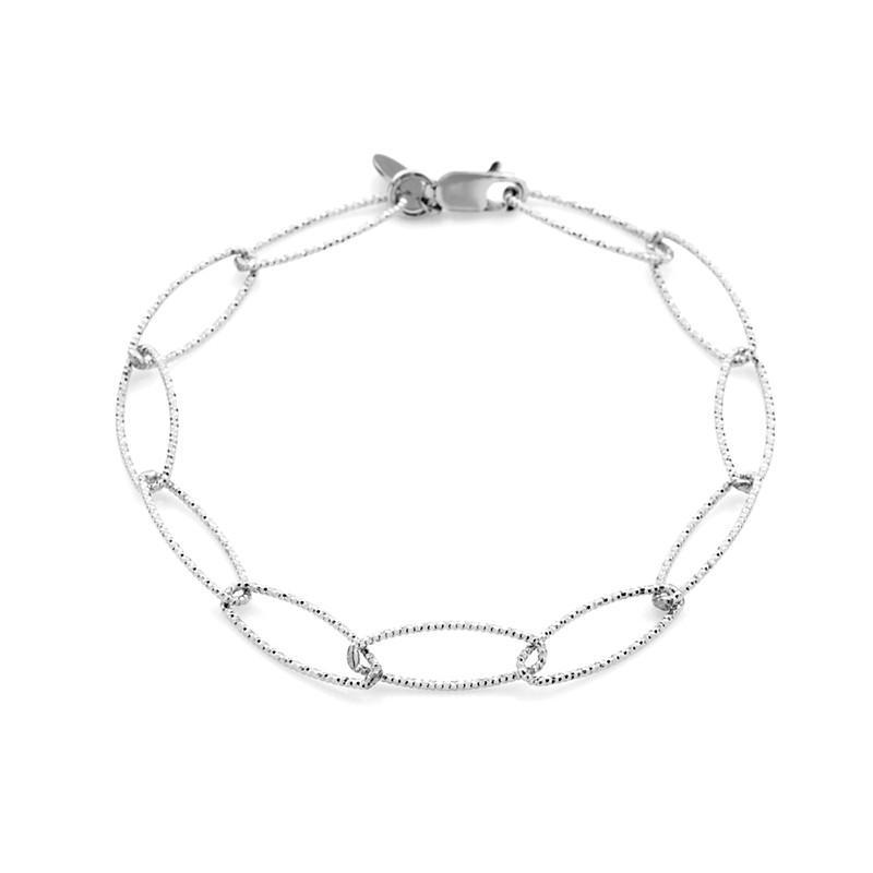 Lisbon Diamond Cut Bracelet-Bracelets-Ashley Schenkein Jewelry Design