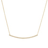Pavé Bar Necklace-Necklace-Ashley Schenkein Jewelry Design