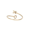 Solid Gold XO Open Ring, 14k-Rings-Ashley Schenkein Jewelry Design