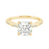 Vintage-Inspired Cushion Cut Diamond Engagement Ring Setting-Engagement Ring-Ashley Schenkein Jewelry Design