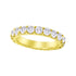 Shared Prong Round Diamond Eternity Wedding Band-Wedding Band-Ashley Schenkein Jewelry Design