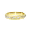 Wide Band Channel Set Diamond Wedding Ring-Wedding Band-Ashley Schenkein Jewelry Design