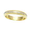 Wide Band Channel Set Diamond Wedding Ring-Wedding Band-Ashley Schenkein Jewelry Design