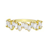 Alternating Heights Diamond Baguette Ring-Wedding Band-Ashley Schenkein Jewelry Design