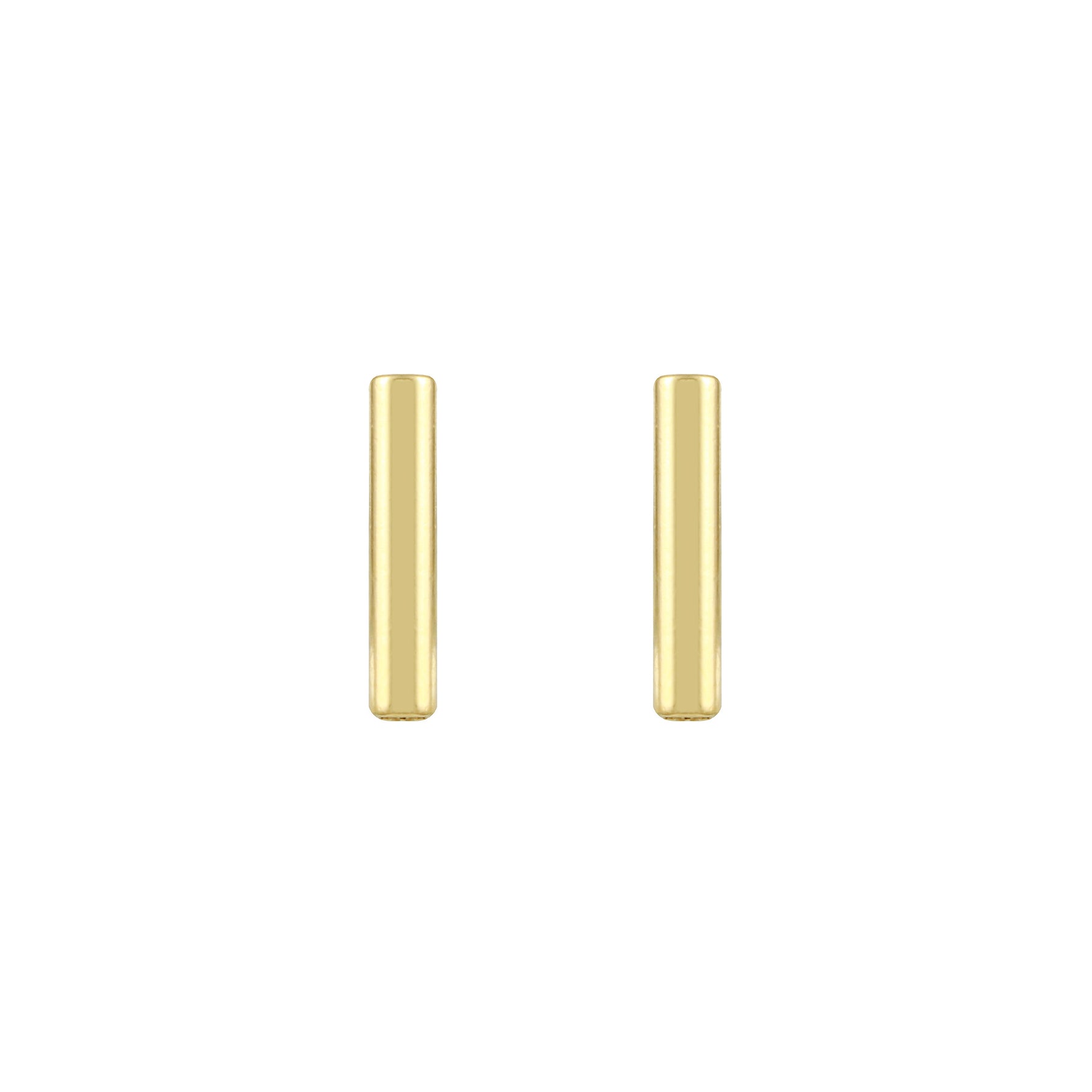 Medium Gold-Filled Bar Earrings-Earrings-Ashley Schenkein Jewelry Design