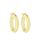 14k Gold Hoop Earrings-Earrings-Ashley Schenkein Jewelry Design