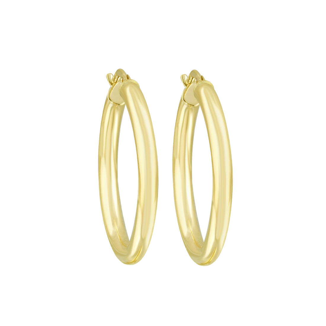 14k Gold Hoop Earrings-Earrings-Ashley Schenkein Jewelry Design