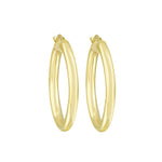 14k Gold Hoop Earrings-Earrings-Ashley Schenkein Jewelry Design