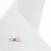 Solitaire Pavé Band Engagement Ring-engagement ring-Ashley Schenkein Jewelry Design