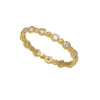 Bezel Diamond and Gold Ball Band-Wedding Band-Ashley Schenkein Jewelry Design