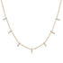 Diamond Pavé Bars Necklace, 14k-Necklace-Ashley Schenkein Jewelry Design