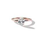 Solitaire Engagement Ring-Engagement Ring-Ashley Schenkein Jewelry Design