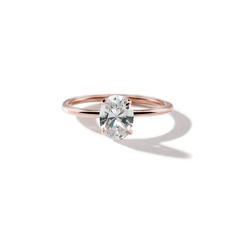 Solitaire Engagement Ring-Engagement Ring-Ashley Schenkein Jewelry Design