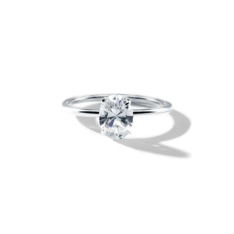 Solitaire Engagement Ring-Engagement Ring-Ashley Schenkein Jewelry Design