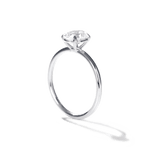 Solitaire Engagement Ring-Engagement Ring-Ashley Schenkein Jewelry Design