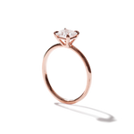 Solitaire Engagement Ring-Engagement Ring-Ashley Schenkein Jewelry Design