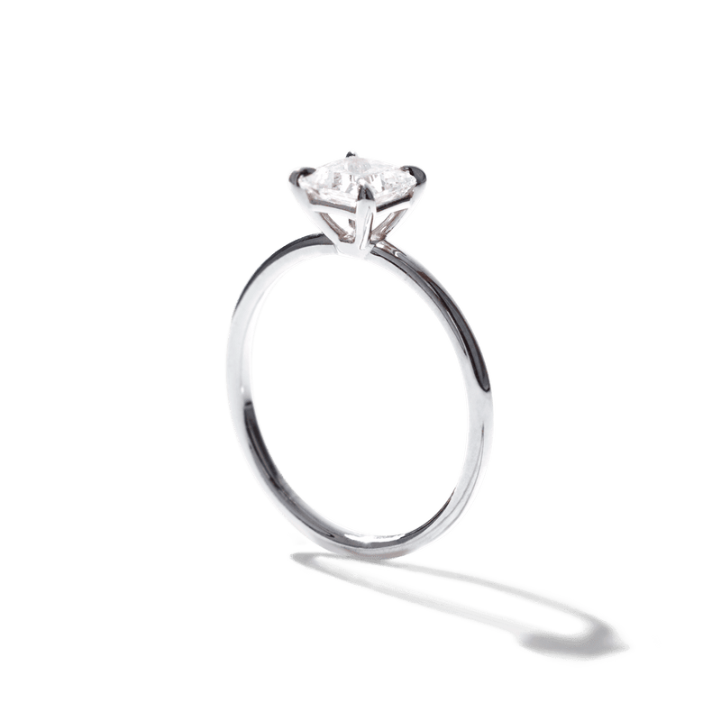 Solitaire Engagement Ring-Engagement Ring-Ashley Schenkein Jewelry Design