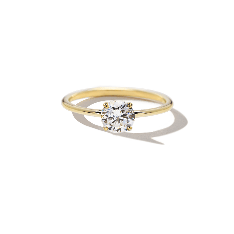 Solitaire Engagement Ring-Engagement Ring-Ashley Schenkein Jewelry Design