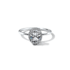 Pavé Diamond Halo Engagment Ring Setting-engagement ring-Ashley Schenkein Jewelry Design