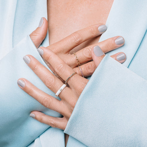Chain Ring-Rings-Ashley Schenkein Jewelry Design