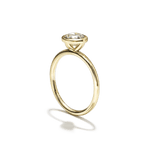 Bezel Engagment Ring Setting-engagement ring-Ashley Schenkein Jewelry Design