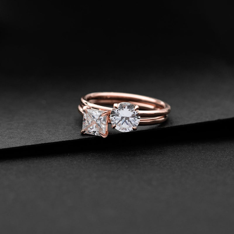 Solitaire Engagement Ring-Engagement Ring-Ashley Schenkein Jewelry Design