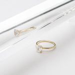 Solitaire Engagement Ring-Engagement Ring-Ashley Schenkein Jewelry Design