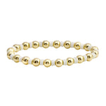 Polymer Clay Disc and Gold-filled Bead Bracelet-Bracelets-Ashley Schenkein Jewelry Design