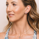 Snake Stud Earrings-Earrings-Ashley Schenkein Jewelry Design