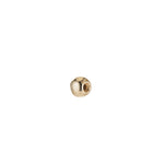 Solid Gold Star Stud Single Earring, 14k-Earrings-Ashley Schenkein Jewelry Design