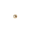 Diamond Pavé Heart Stud Single Earring, 14k-Earrings-Ashley Schenkein Jewelry Design
