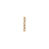 Diamond Pavé Bar Stud Single Earring, 14k-Earrings-Ashley Schenkein Jewelry Design