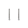 Brooklyn Diamond Bars with Moonstone Dangle Earrings-Earrings-Ashley Schenkein Jewelry Design