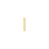 Solid Gold Bar Stud Single Earring, 14k-Earrings-Ashley Schenkein Jewelry Design