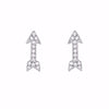 Diamond Pavé Arrow Studs-Earrings-Ashley Schenkein Jewelry Design
