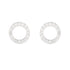 Greece Pavé Gemstone Circle Earrings-Earrings-Ashley Schenkein Jewelry Design