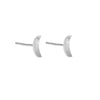 Greece Crescent Moon Earrings-Earrings-Ashley Schenkein Jewelry Design