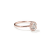 Pavé Diamond Halo Engagment Ring Setting-engagement ring-Ashley Schenkein Jewelry Design