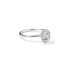 Pavé Diamond Halo Engagment Ring Setting-engagement ring-Ashley Schenkein Jewelry Design