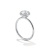 Pavé Diamond Halo Engagment Ring Setting-engagement ring-Ashley Schenkein Jewelry Design