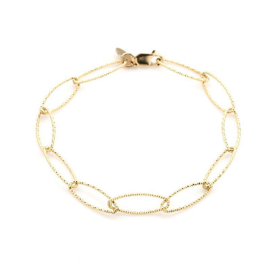 Lisbon Diamond Cut Bracelet-Bracelets-Ashley Schenkein Jewelry Design