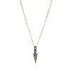 Diamond Dagger Necklace-Necklace-Ashley Schenkein Jewelry Design