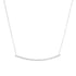 Pavé Bar Necklace-Necklace-Ashley Schenkein Jewelry Design