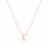 Diamond Pavé Initial Necklace-Necklaces-Ashley Schenkein Jewelry Design