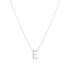 Diamond Pavé Initial Necklace-Necklaces-Ashley Schenkein Jewelry Design